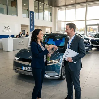 Galeri serah terima unit Hyundai kepada pelanggan