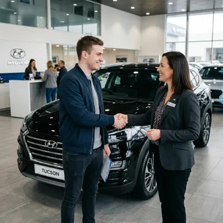 Galeri serah terima unit Hyundai kepada pelanggan